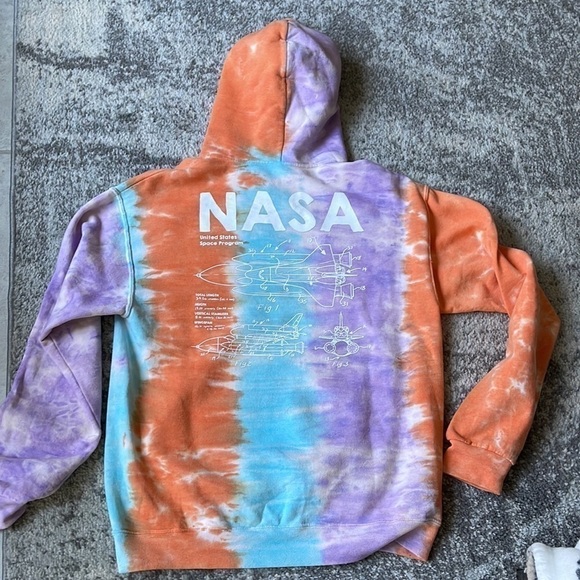 NASA Tie Dyed Hoodie - Picture 5 of 7